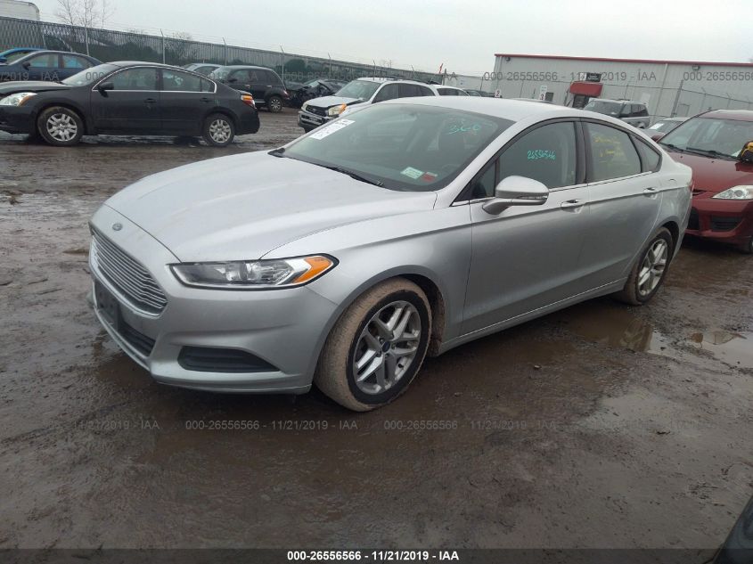 2013 Ford Fusion Se VIN: 3FA6P0HR3DR109847 Lot: 26556566