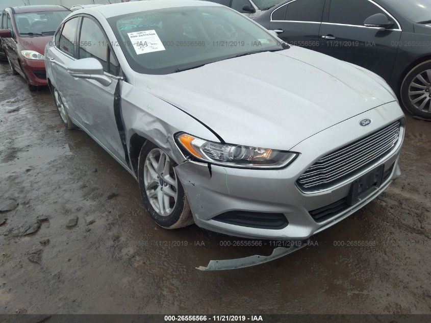 2013 Ford Fusion Se VIN: 3FA6P0HR3DR109847 Lot: 26556566