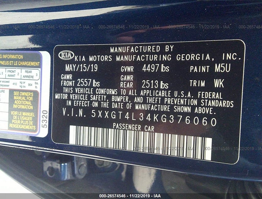 5XXGT4L34KG376060