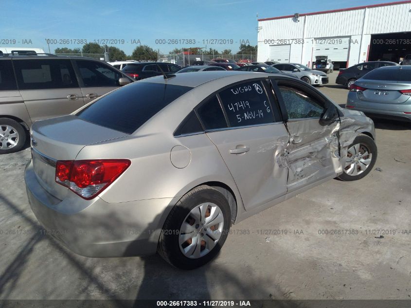 2012 Chevrolet Cruze Ls VIN: 1G1PD5SH6C7215549 Lot: 26617383