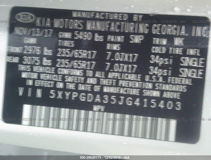 5XYPGDA35JG415403