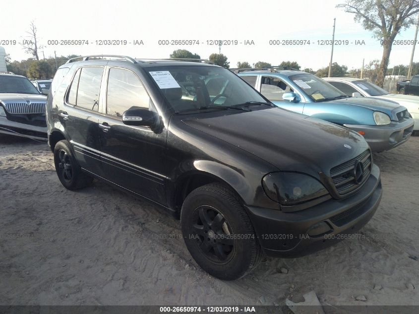 2004 Mercedes-Benz Ml 500 4Matic VIN: 4JGAB75E64A489205 Lot: 26650974