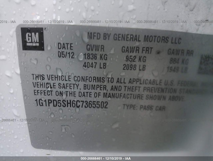 1G1PD5SH6C7365502