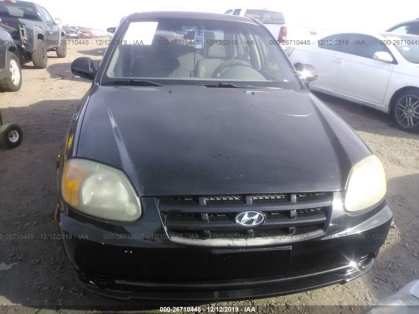 2005 Hyundai Accent Gls VIN: KMHCG45C75U632587 Lot: 26710445