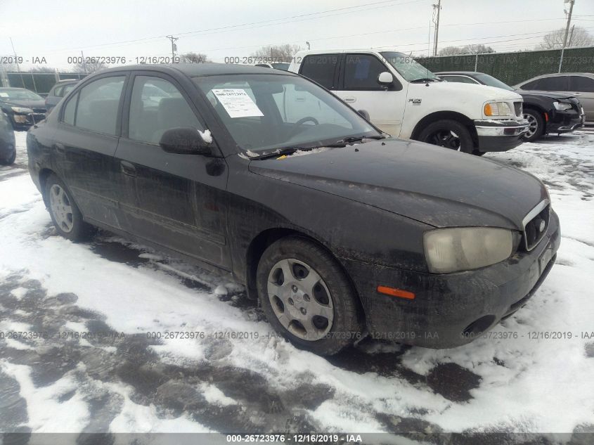 2002 Hyundai Elantra Gls VIN: KMHDN45D42U342824 Lot: 26723976