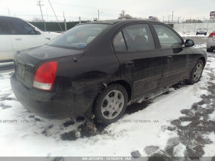 2002 Hyundai Elantra Gls VIN: KMHDN45D42U342824 Lot: 26723976