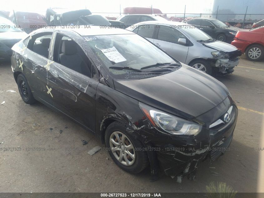 2012 Hyundai Accent Gls VIN: KMHCT4AE0CU131248 Lot: 26727523