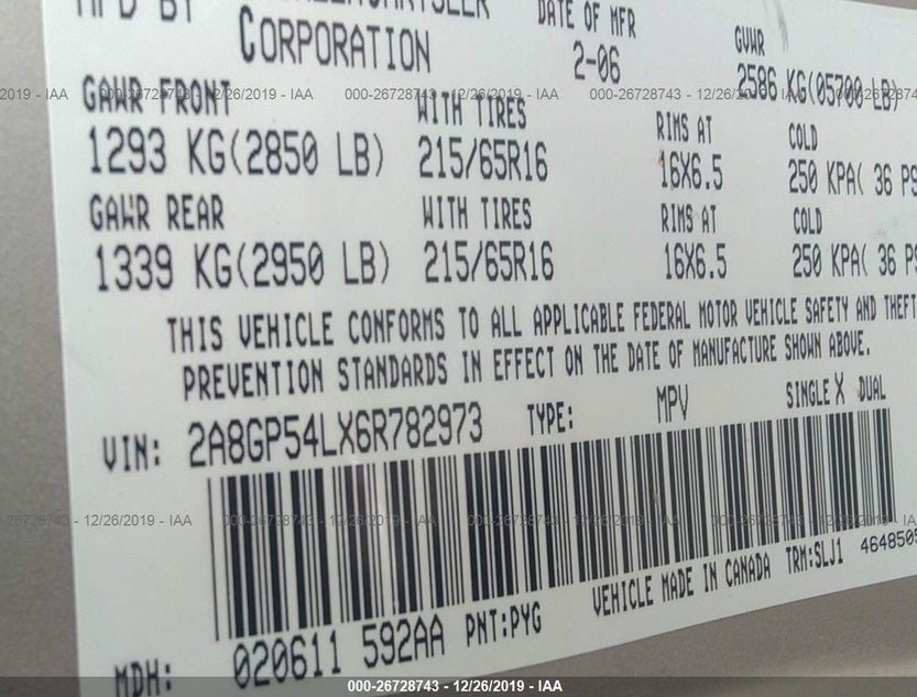 2A8GP54LX6R782973