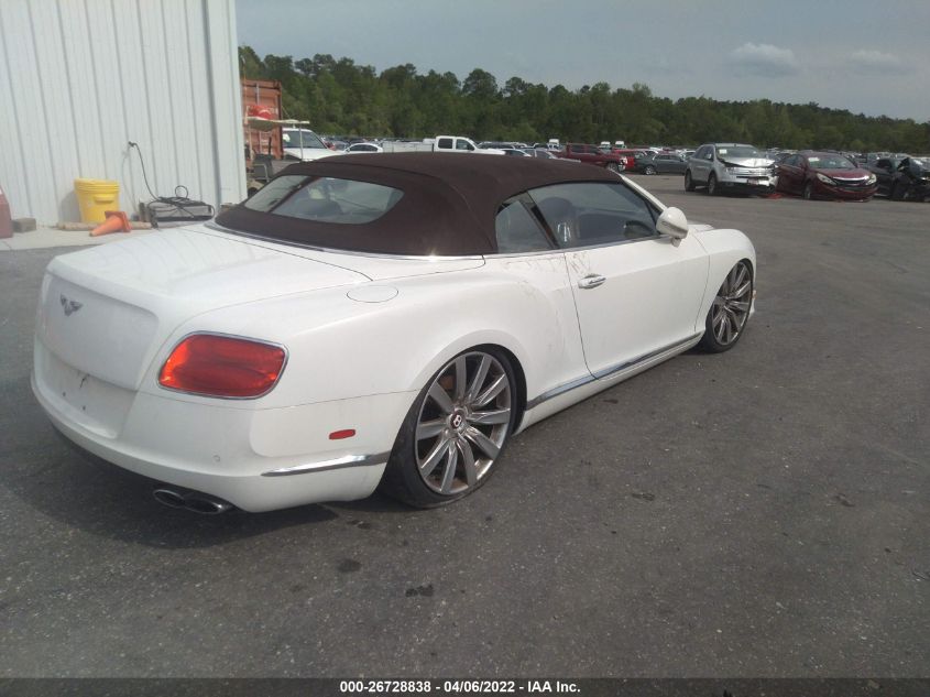 2013 Bentley Continental Gt V8 VIN: SCBGT3ZA0DC084265 Lot: 26728838