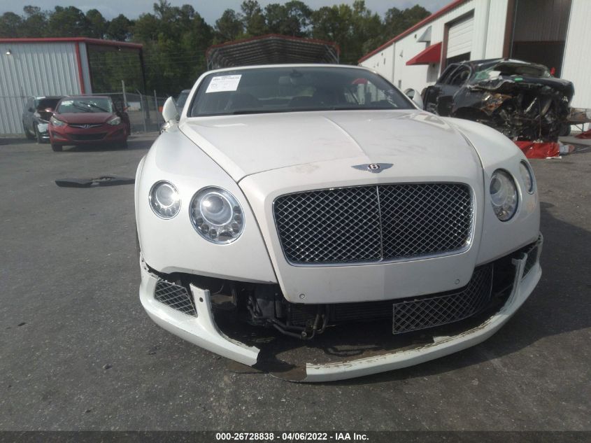 2013 Bentley Continental Gt V8 VIN: SCBGT3ZA0DC084265 Lot: 26728838