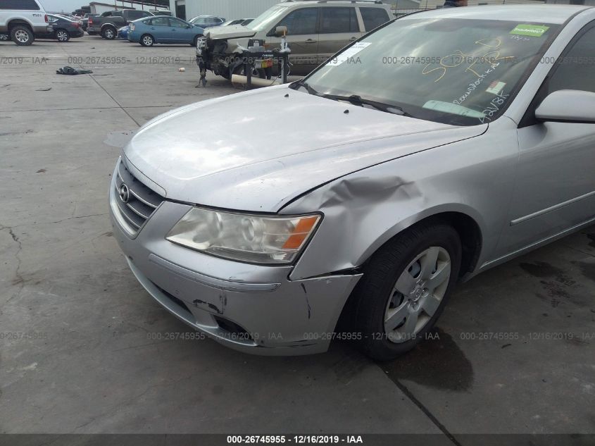 2009 Hyundai Sonata Gls VIN: 5NPET46C69H539941 Lot: 26745955