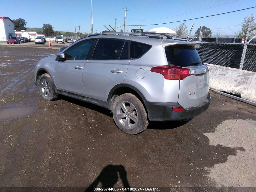 2015 Toyota Rav4 Xle VIN: JTMRFREV8FD112951 Lot: 39245058