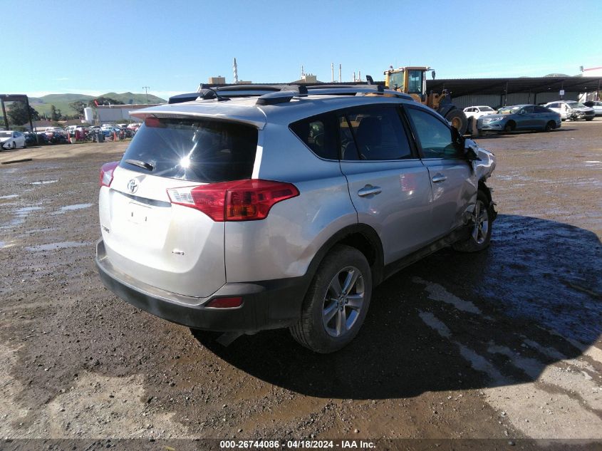 2015 Toyota Rav4 Xle VIN: JTMRFREV8FD112951 Lot: 39245058