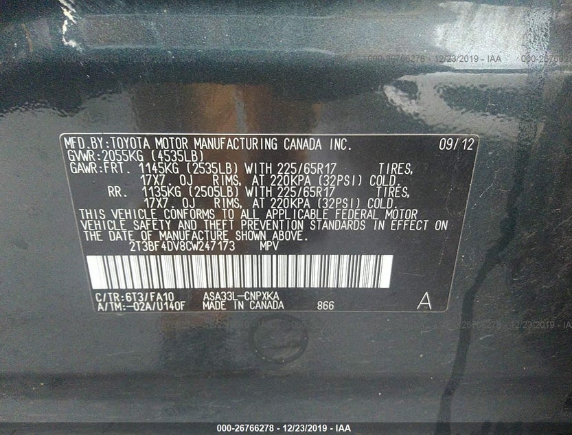 2T3BF4DV8CW247173