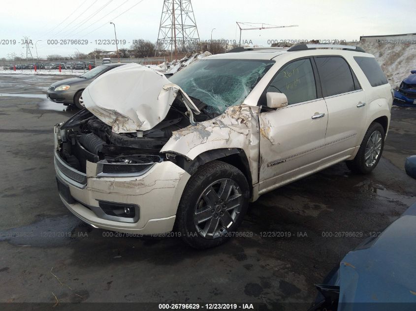 2014 GMC Acadia Denali VIN: 1GKKVTKDXEJ106201 Lot: 26796629