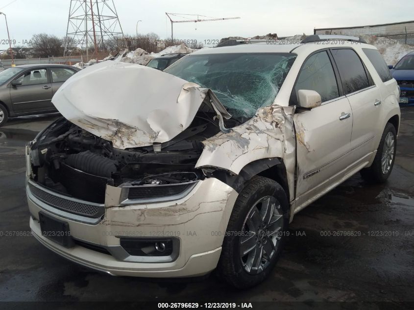 2014 GMC Acadia Denali VIN: 1GKKVTKDXEJ106201 Lot: 26796629