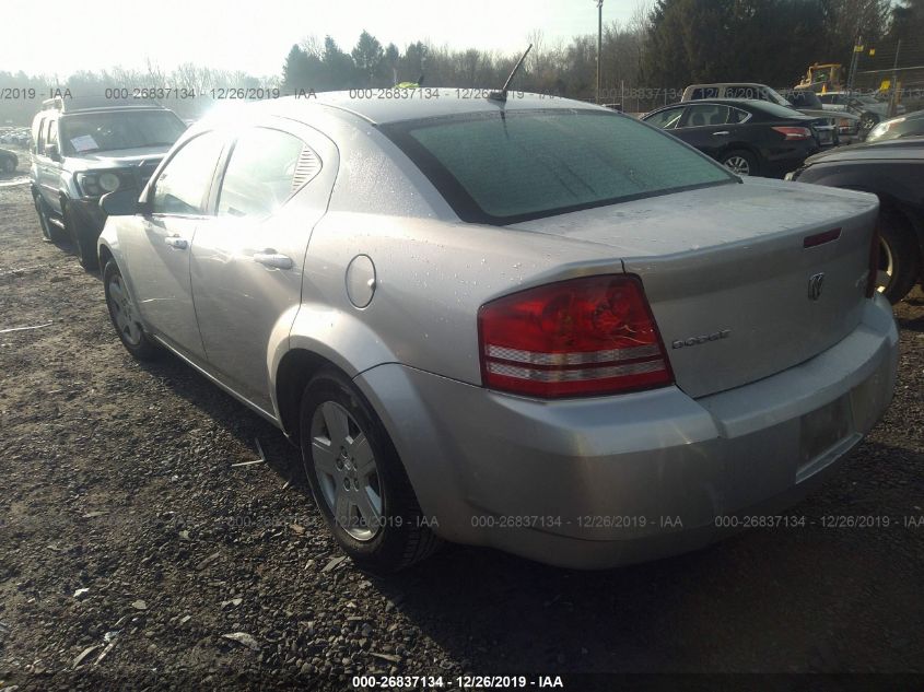 1B3CC4FB8AN125760 2010 Dodge Avenger Sxt