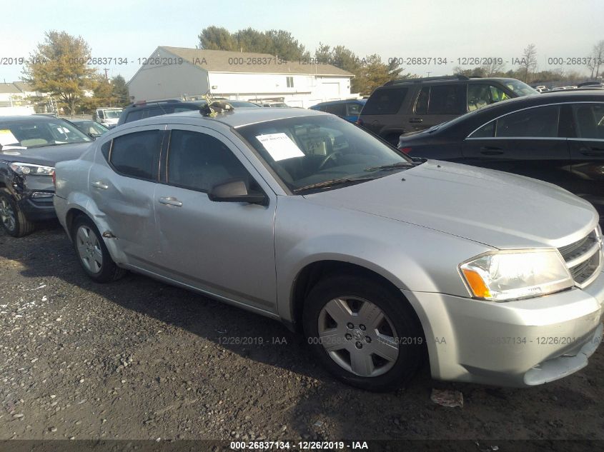 1B3CC4FB8AN125760 2010 Dodge Avenger Sxt