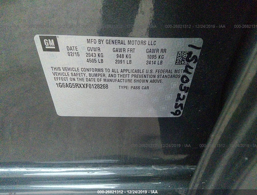 1G6AG5RXXF0128268