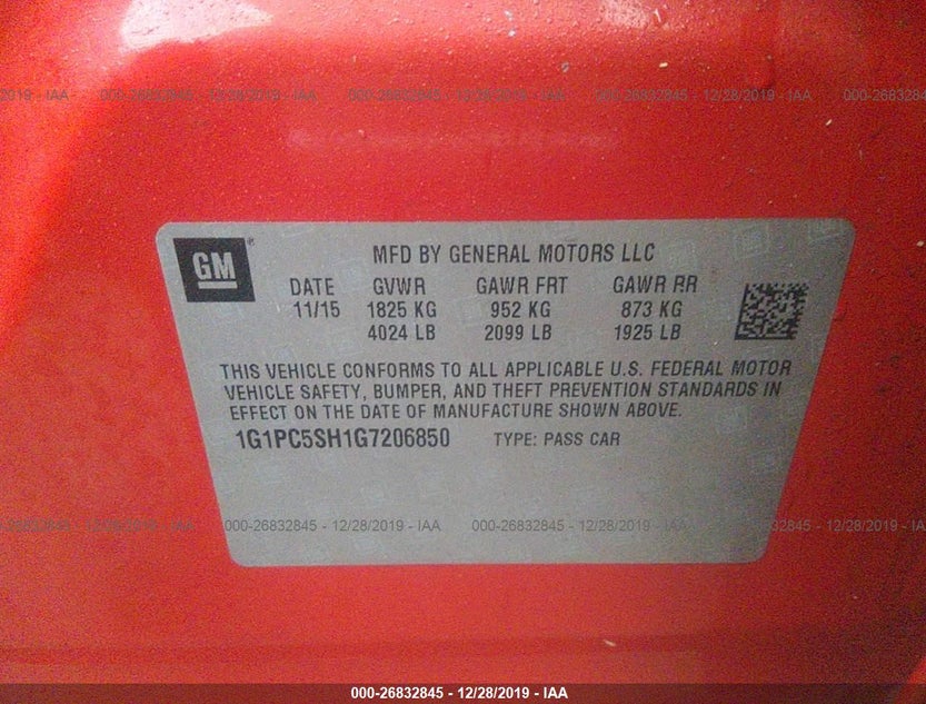 1G1PC5SH1G7206850