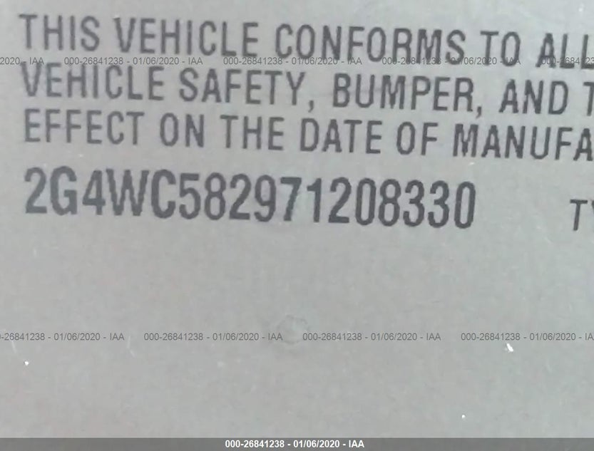 2G4WC582971208330