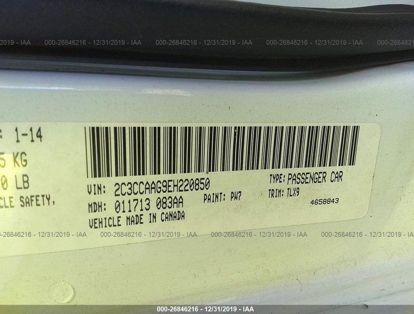 2C3CCAAG9EH220850