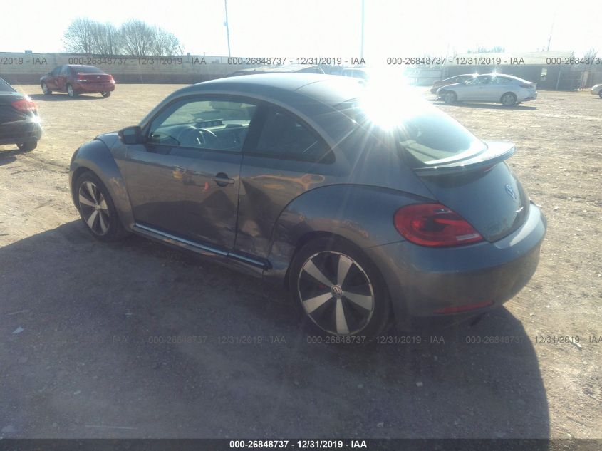 2012 Volkswagen Beetle 2.0T Turbo VIN: 3VW467AT7CM623809 Lot: 26848737