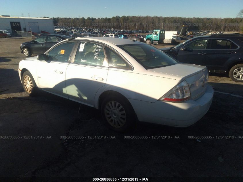 2008 Mercury Sable VIN: 1MEHM40W48G622394 Lot: 26856835