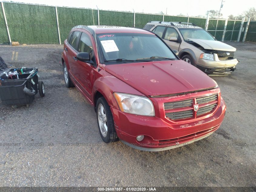 2007 Dodge Caliber Sxt VIN: 1B3HB48B57D127664 Lot: 26887857