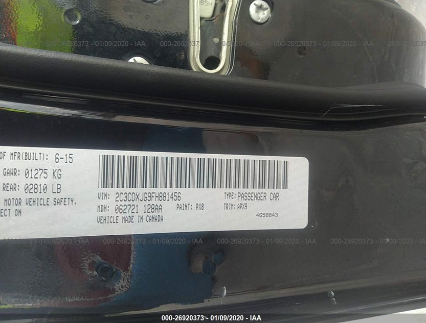 2C3CDXJG9FH881456