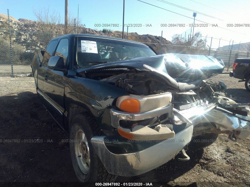 2002 GMC New Sierra Sle VIN: 2GTEC19T221176636 Lot: 26947892