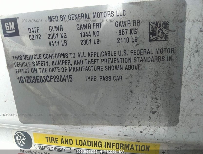 1G1ZC5E03CF280415