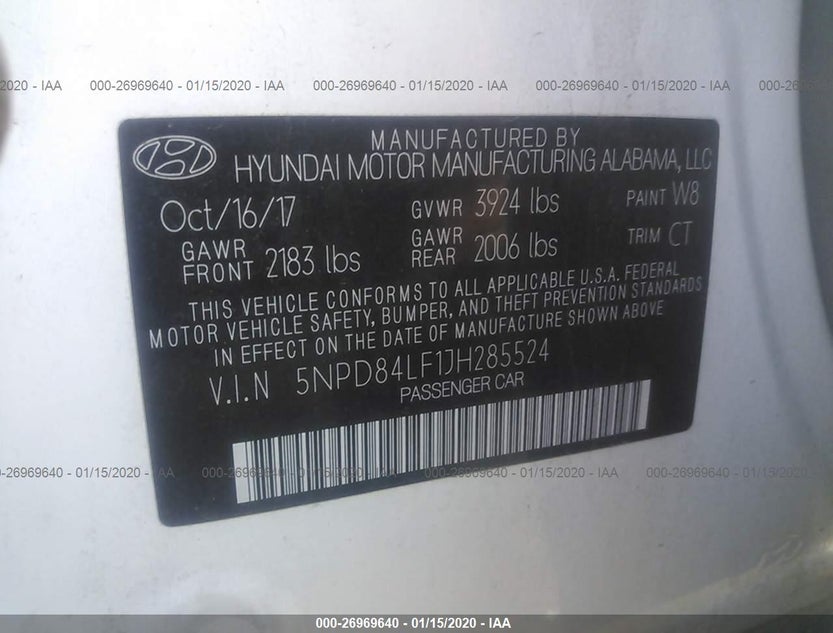 5NPD84LF1JH285524