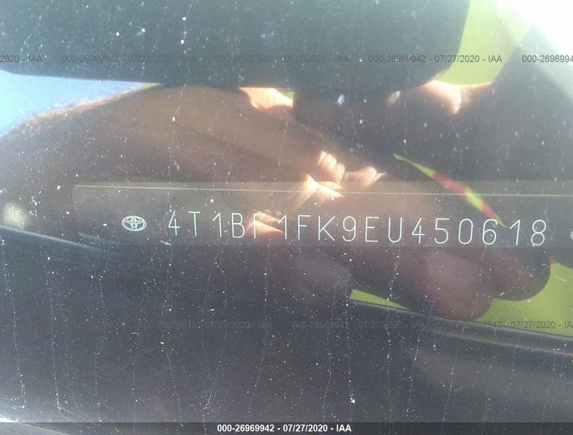 4T1BF1FK9EU450618