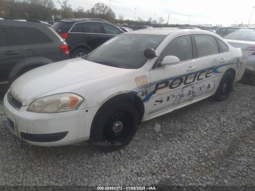 2013 Chevrolet Impala Police VIN: 2G1WD5E32D1257923 Lot: 26992172