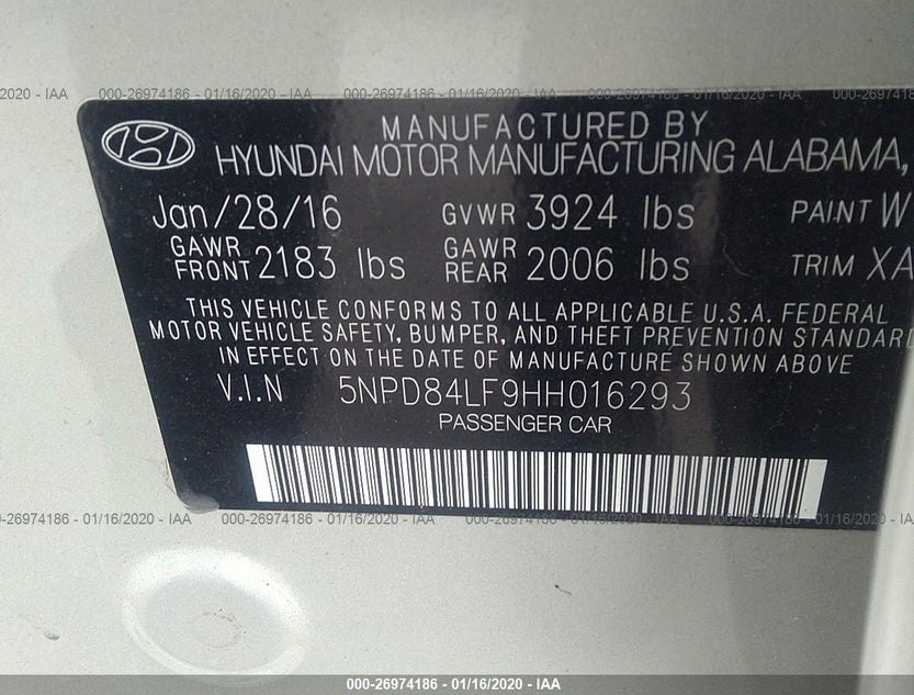 5NPD84LF9HH016293