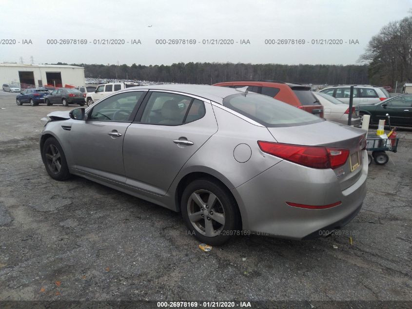 2015 Kia Optima Lx VIN: 5XXGM4A72FG450343 Lot: 26978169