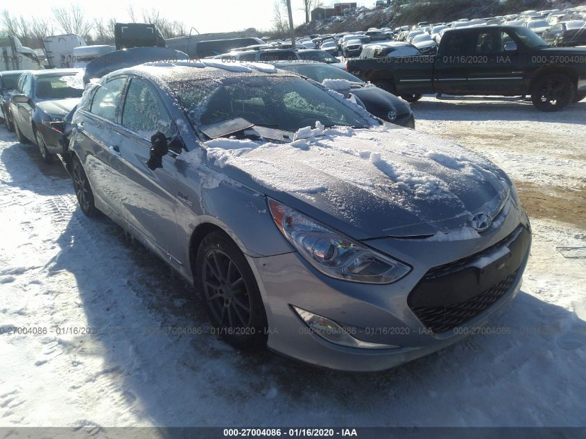 2015 Hyundai Sonata Hybrid Limited VIN: KMHEC4A41FA122175 Lot: 27004086