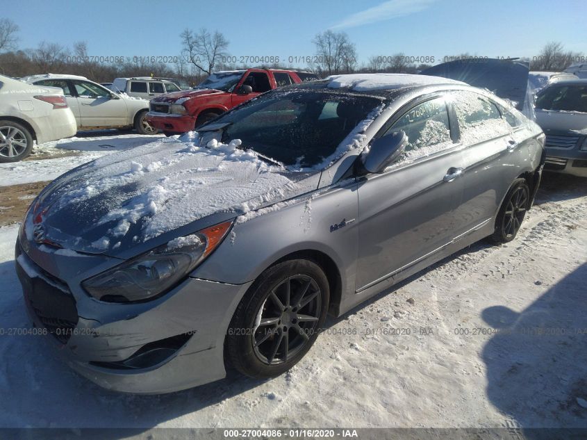 2015 Hyundai Sonata Hybrid Limited VIN: KMHEC4A41FA122175 Lot: 27004086