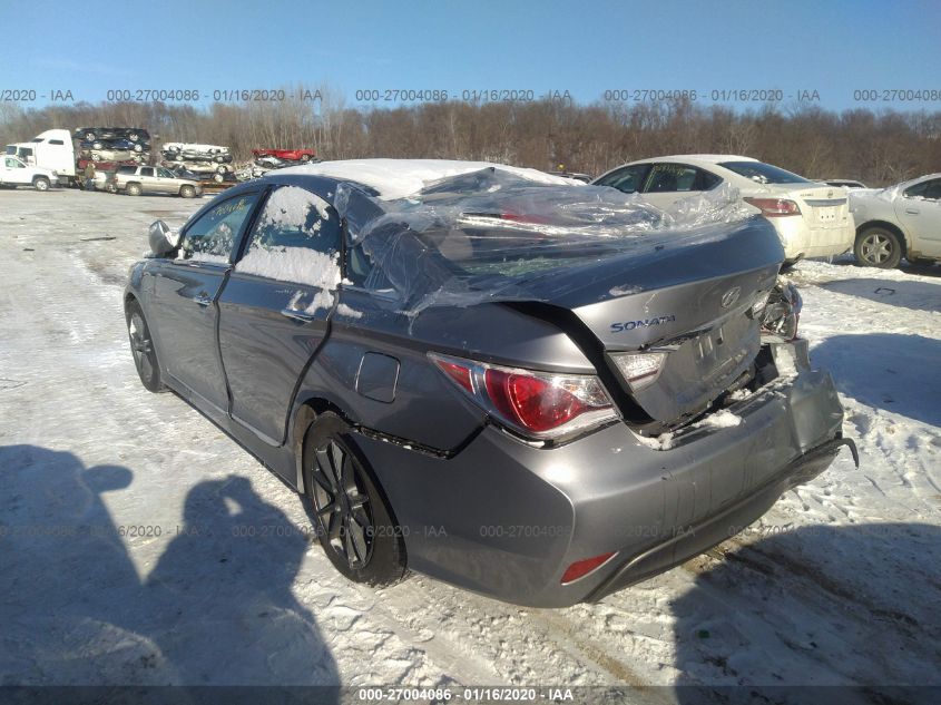 2015 Hyundai Sonata Hybrid Limited VIN: KMHEC4A41FA122175 Lot: 27004086