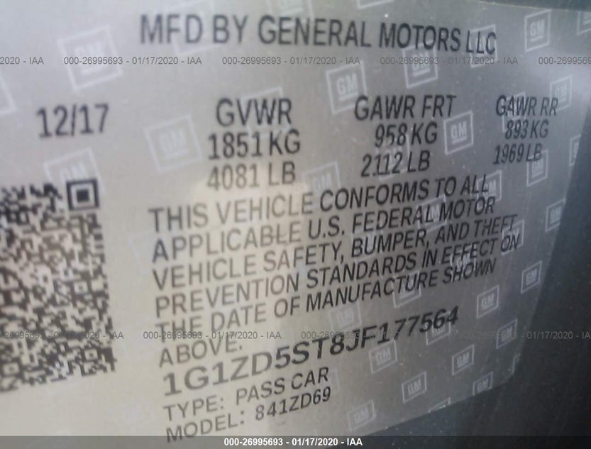 1G1ZD5ST8JF177564