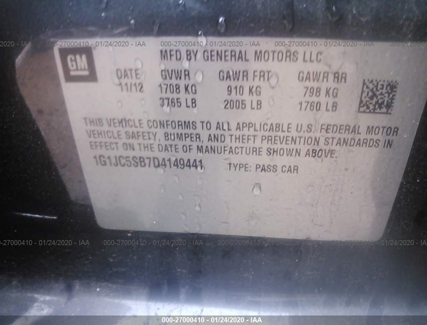 1G1JC5SB7D4149441