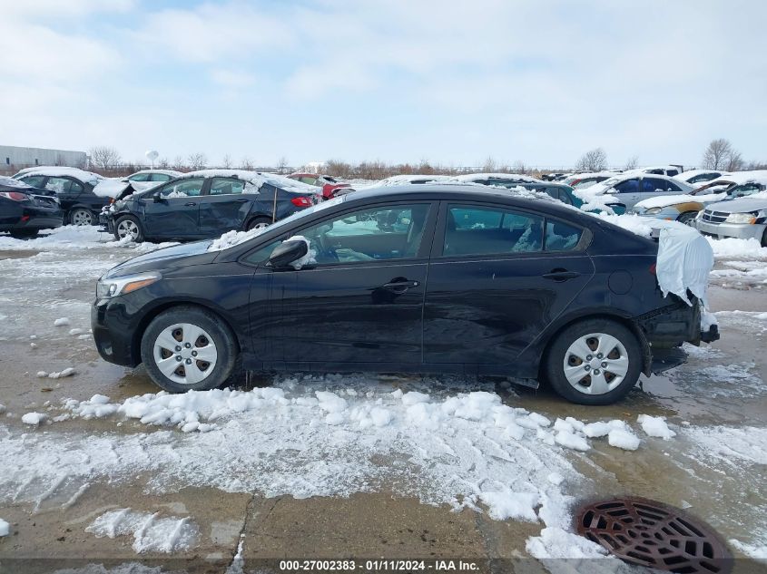 2018 Kia Forte Lx VIN: 3KPFL4A74JE183884 Lot: 27002383