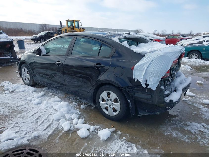 2018 Kia Forte Lx VIN: 3KPFL4A74JE183884 Lot: 27002383