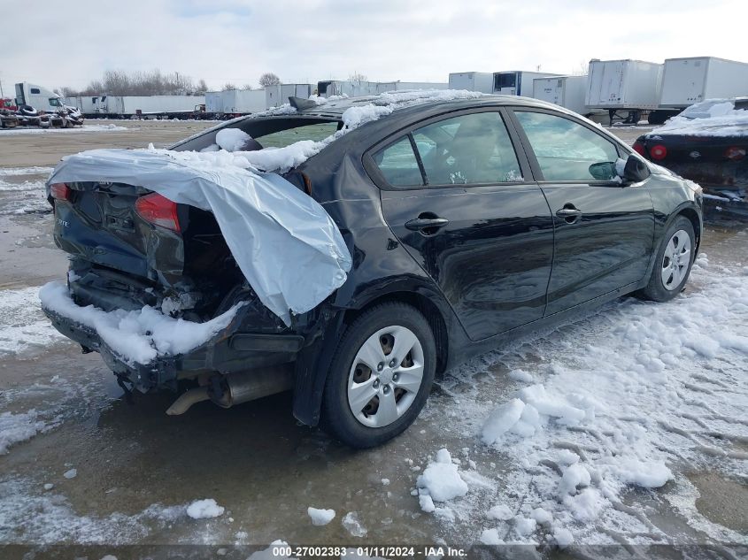 2018 Kia Forte Lx VIN: 3KPFL4A74JE183884 Lot: 27002383