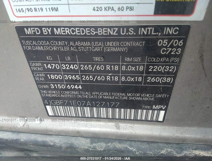 4JGBF71E07A127177