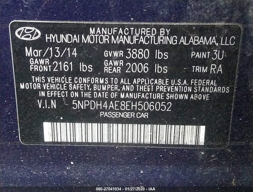 5NPDH4AE8EH506052
