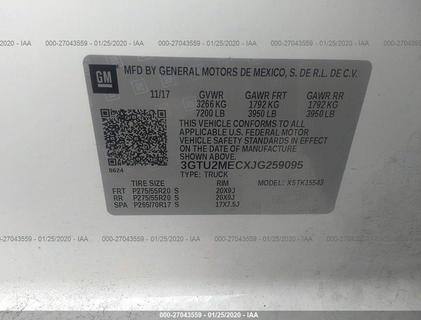 3GTU2MECXJG259095