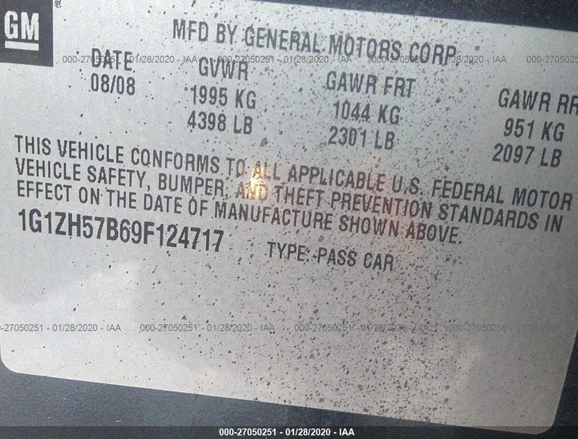 1G1ZH57B69F124717