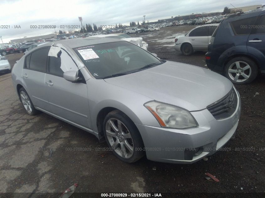 2008 Nissan Maxima 3.5 Se VIN: 1N4BA41E08C807531 Lot: 27080929